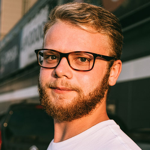 Man Wearing Glasses Man Wearing Glasses